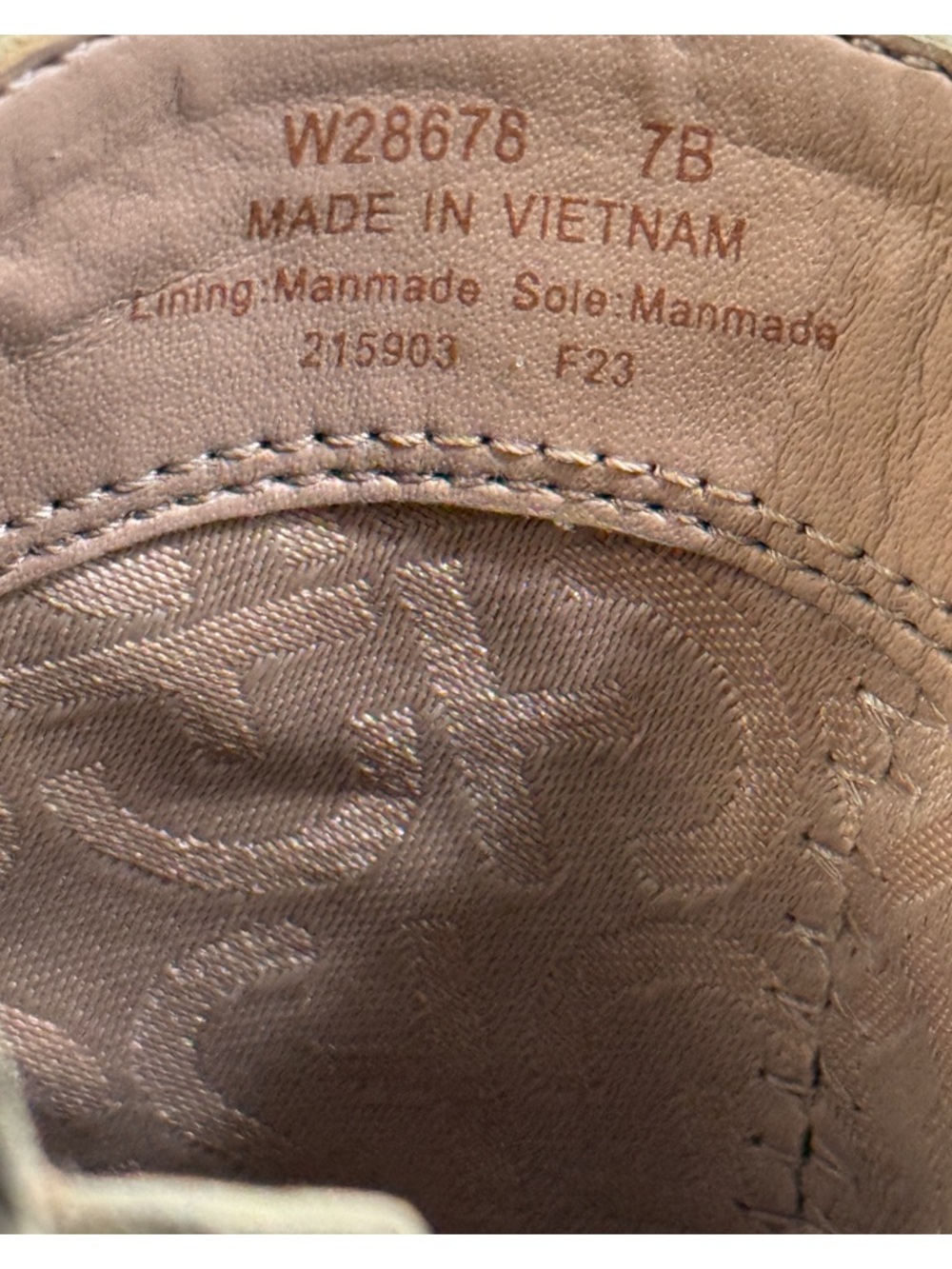 Cole Haan New Woman’s Elyse Beige Tan Ankle Bootie Size 7 - Picture 6 of 8